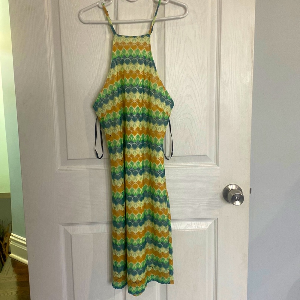 Lace Halter Dress